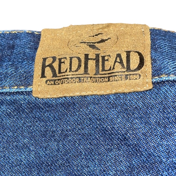 Red Head Men’s Flannel Lined Denim Jeans Size 44x30 100% Cotton Warm Winter Jean - Picture 4 of 5